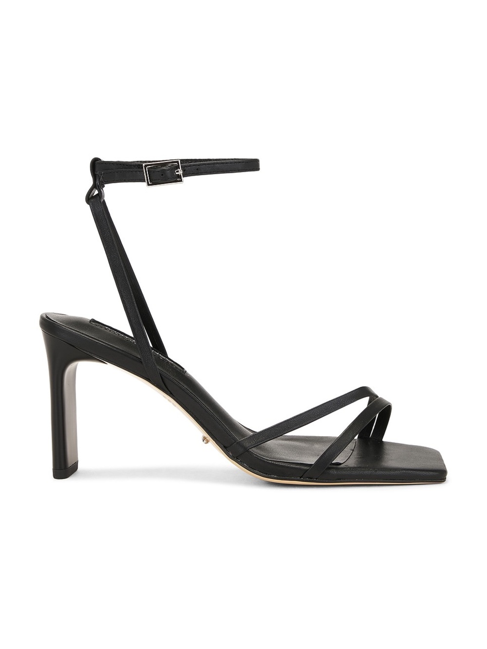 TONY BIANCO Corso Sandal in Black Nappa | SLIGHTLY USED